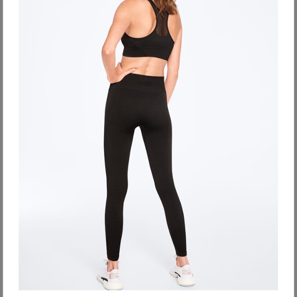 VS PINK seamless legging and sports bra
